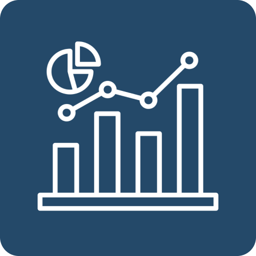 analytics and reporting symbol