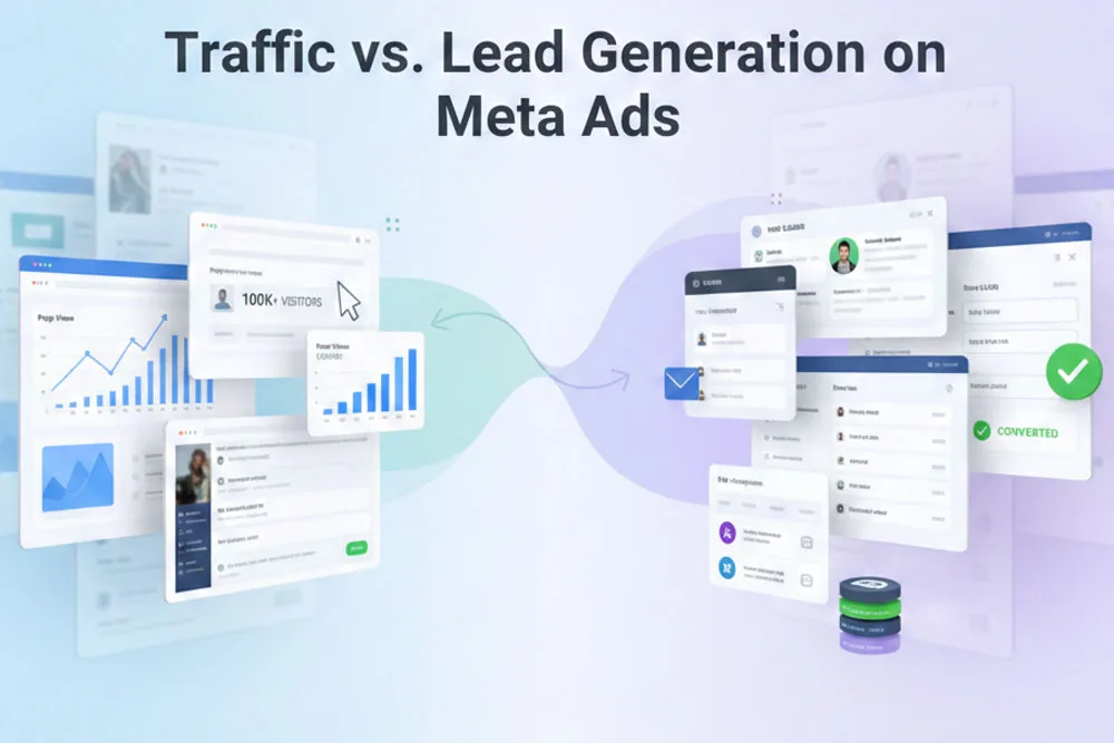 Traffic vs. Lead Generation on Meta Ads: Which One Should You Choose?