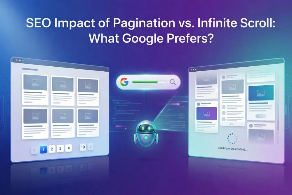 SEO Impact of Pagination vs. Infinite Scroll: What Google Prefers?