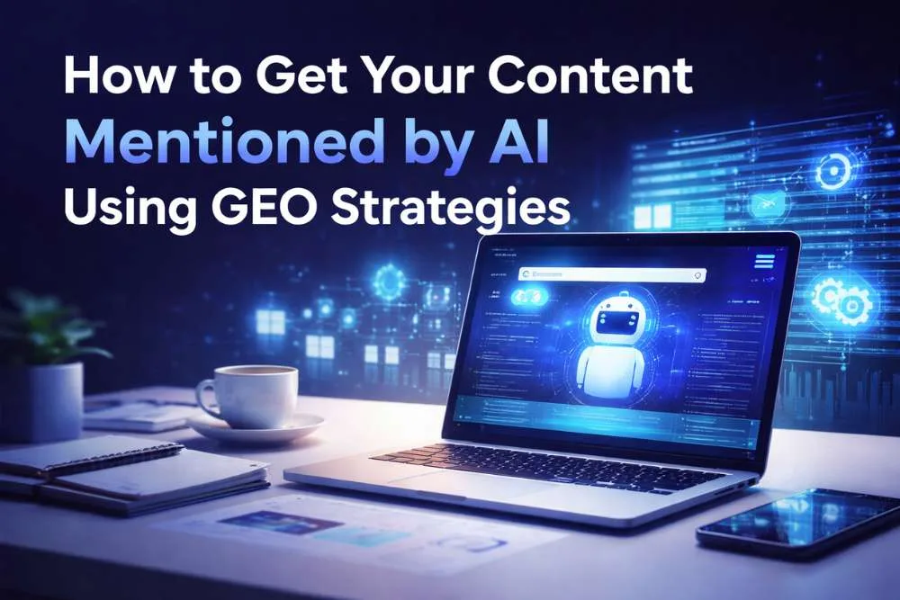 How to Get Your Content Mentioned by AI Using GEO Strategies?