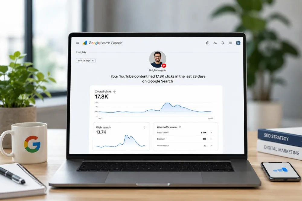 Google Search Console Adds Social Media Tracking