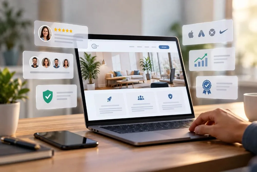 Homepage Trust Signals That Turn Visitors Into Enquiries